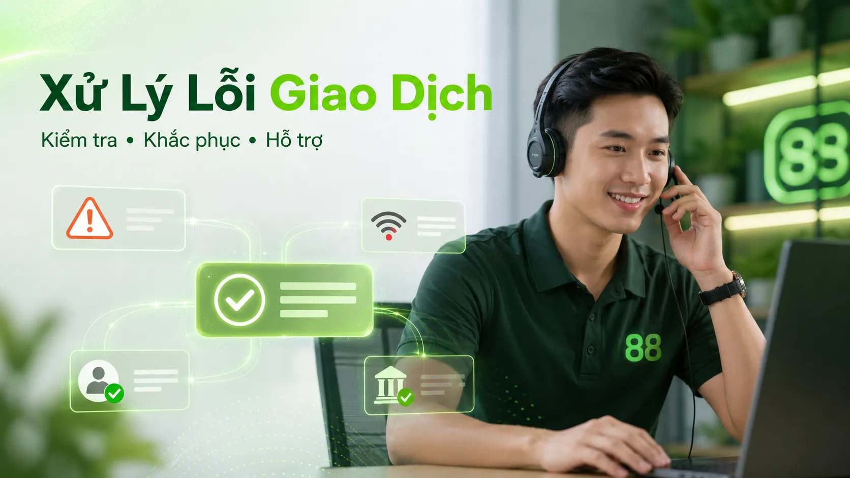 Biện pháp xử lý các lỗi giao dịch thường gặp