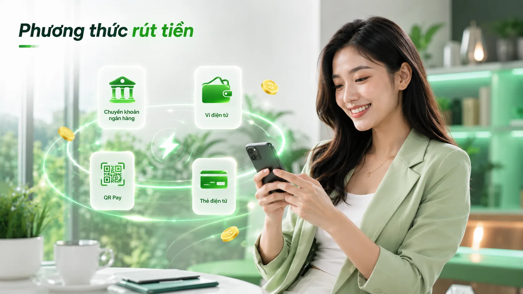 Các phương thức Rút Tiền CM88 phổ biến hiện nay
