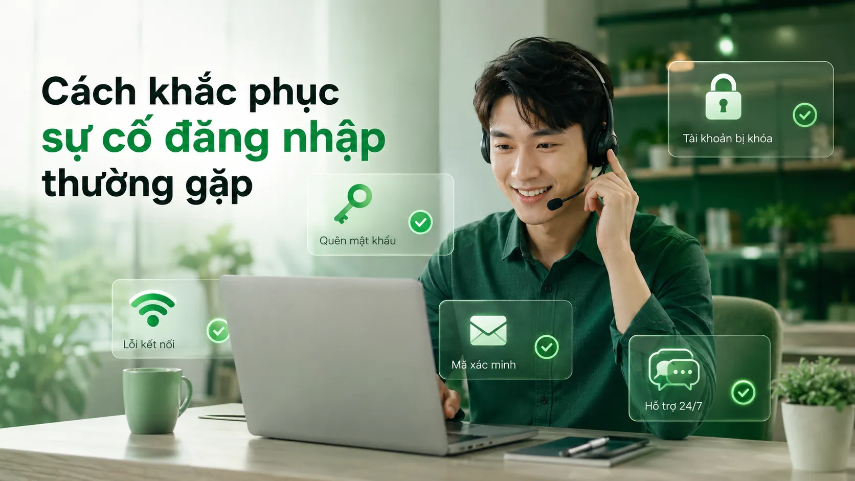 Cách khắc phục sự cố đăng nhập thường gặp