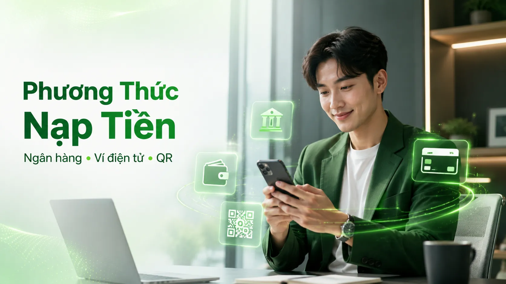 Các phương thức Nạp Tiền CM88 được dùng nhiều